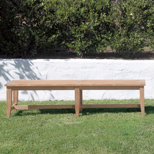 Panca da giardino classica - RELAIS  - JANUS et Cie - in teak