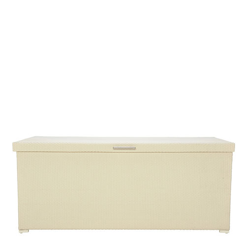 Cassapanca contemporanea - JANUS et Cie - da giardino / in alluminio / per cuscini