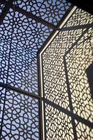 Rete frangivista a pannello - ABIYA Mashrabiya - aspetto mashrabiyya