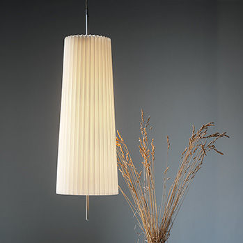 Lampada a sospensione - FLIEGENBEIN PL - Kalmar Werkstaetten - in metallo / in seta / contemporanea