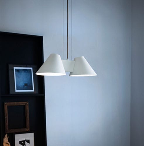Lampada a sospensione - BILLY HL - Kalmar Werkstaetten - in metallo laccato / contemporanea / con cavo