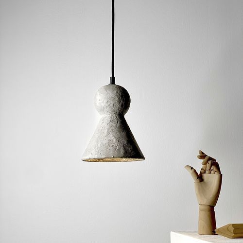 Lampada a sospensione - LOVER 2.0_concrete - neo - in ceramica / design minimalista / con cavo