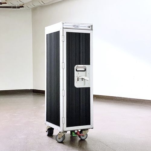 Carrello di stoccaggio - UPCYCLED_tonga - neo - contract / da ufficio / in alluminio