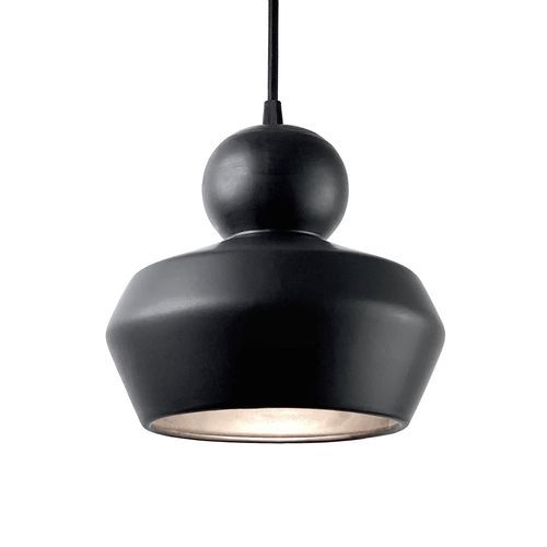Lampada a sospensione - LOVER 3.0_matte black - neo - in ceramica / design minimalista / con cavo