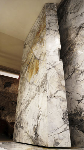 Porta da interno - Switzerland - FritsJurgens - in marmo / a bilico con asse laterale / contemporanea