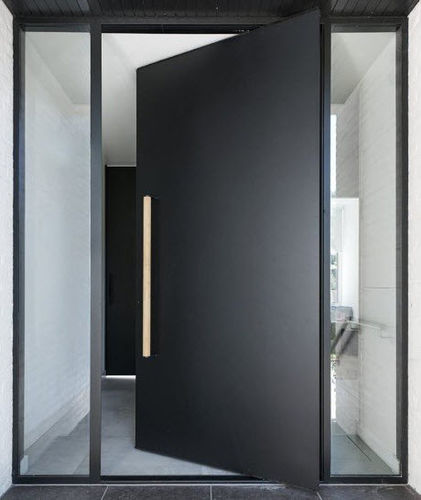Porta d'ingresso - Amsterdam, the Netherlands - FritsJurgens - in legno / a bilico con asse laterale / contemporanea
