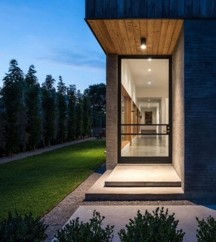 Porta d'ingresso - Colquitt, Texas, United States - FritsJurgens - in acciaio / a bilico / contemporanea