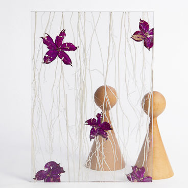 Pannello decorativo di rivestimento - VIOLET - Designpanel - per arredamento / da parete / per interni