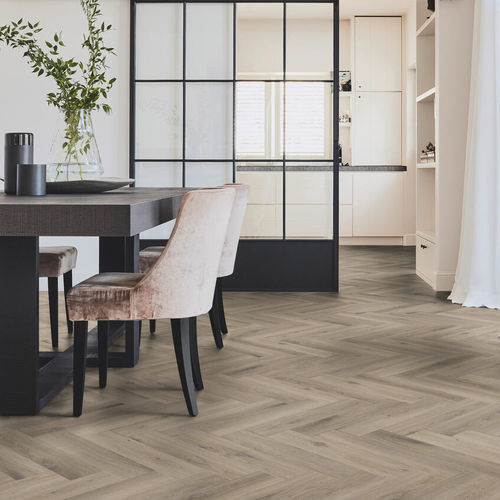 Pavimento laminato in rovere - WOODSTOCK HERRINGBONE - Tarkett PROFESSIONAL - in HDF / flottante a clic / aspetto legno