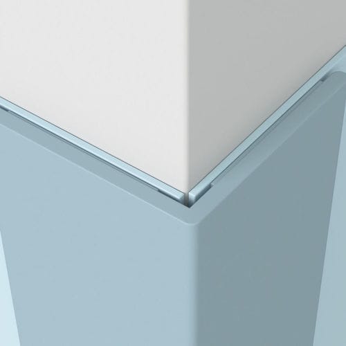 Profilo di finitura in alluminio - PROTECTWALL SET-ON - Tarkett PROFESSIONAL - in PVC / per angolo esterno / ad angolo