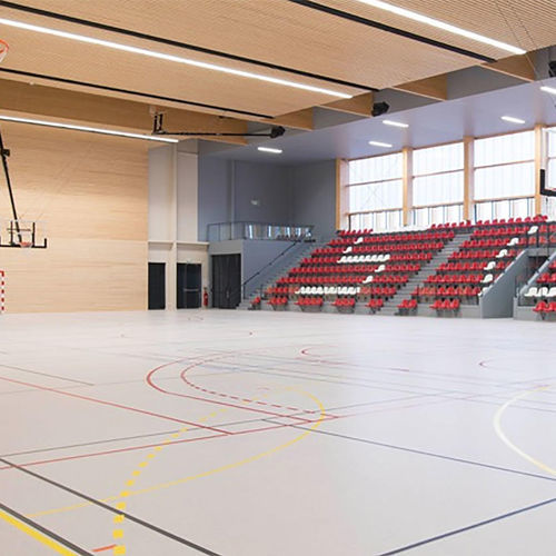 Pavimentazione sportiva da interno - LINOSPORT XF²™ - Tarkett PROFESSIONAL - in linoleum / per attività sportiva / 100% riciclabile
