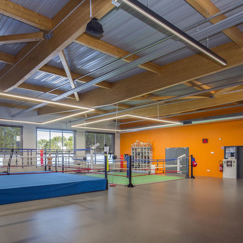 Pavimentazione sportiva da interno - OMNISPORTS TRAINING - Tarkett PROFESSIONAL - in vinile / per attività ricreative / di lunga durata