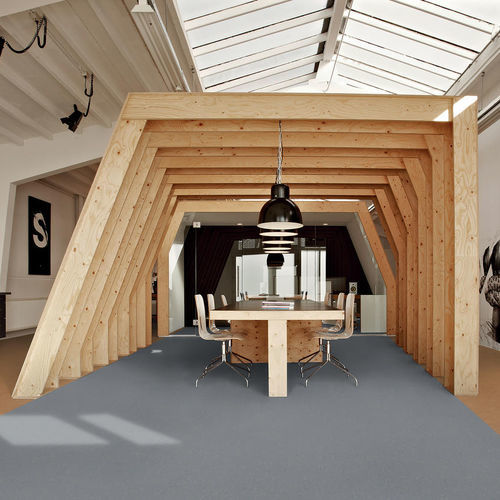 Pavimento in linoleum - VENETO - Tarkett PROFESSIONAL - in sughero / da interno / per ufficio