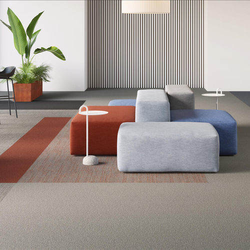 Moquette tufted - ESSENCE PURE - Tarkett PROFESSIONAL - in Textilene® / contract / a tinta unita