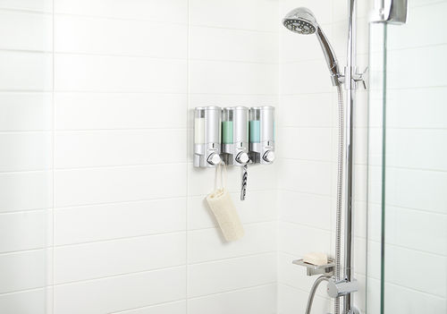 Distributore di sapone professionale - AVIVA III.01 - Better Living Products - da parete / in ABS / manuale