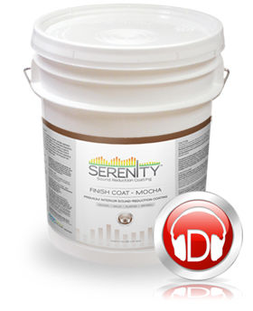 Pittura isolante acustica - SERENITY DESIGNER COLOR / MOCHA - 360 COATINGS - indoor / per muro
