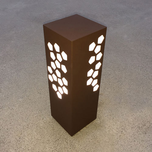 Lampioncino da giardino - BN 014 - aralia - LYX luminaires - per spazio pubblico / contemporaneo / in acciaio inossidabile