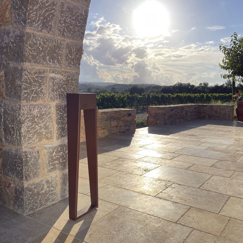 Lampioncino da giardino - BNL 900 - aralia - LYX luminaires - per spazio pubblico / contemporaneo / in acciaio inossidabile