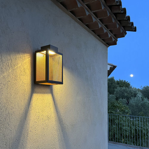 Applique contemporanea - AP 030 TRAME - aralia - LYX luminaires - da interno / per terrazza / per facciate