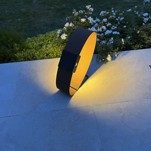 Lampada mobile - RING - aralia - LYX luminaires - in acciaio / in acciaio inossidabile / in acciaio verniciato