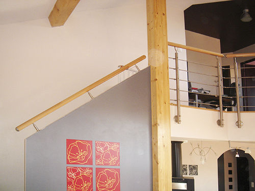 Corrimano in legno - AT INOX