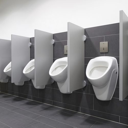 Parete divisoria per orinatoio per bagno pubblico - SVF30 - Schaefer-Trennwandsysteme