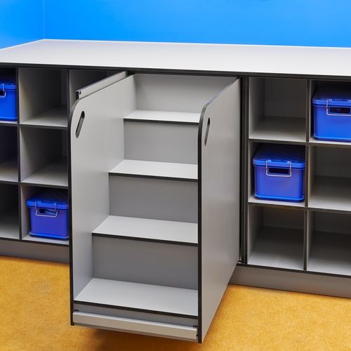 Fasciatoio in melaminico - SVF30 KIGA - Schaefer-Trennwandsysteme - autoportante / contract