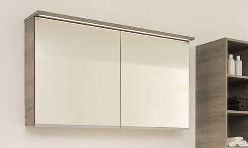 Mobile pensile per bagno con specchio contemporanea - STANDARD - ALKE - in legno / da parete