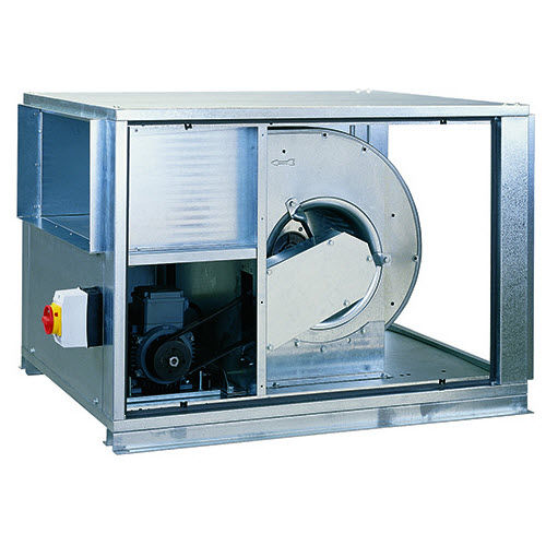 Ventilatore estrattore di fumo - PYRAL A - ALVENE - canalizzabile / professionale / in acciaio galvanizzato