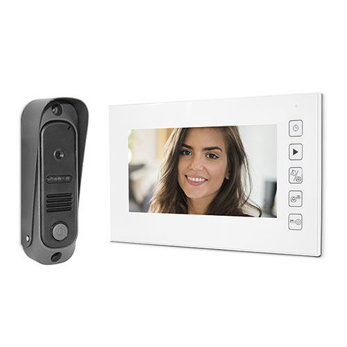 Sistema di videocitofono bianco - INTERPHONE - AVIDSEN France - nero / da esterno / da interno