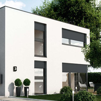 Persiana avvolgibile - RS 41 SW - BERTRAND - in alluminio / per finestra / per porta