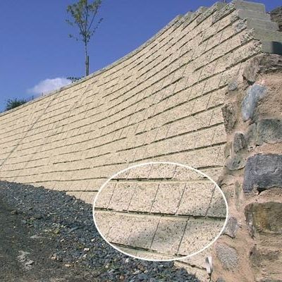 Blocco di calcestruzzo pieno - PIERAMUR ® - BETOCONCEPT - semipieno / per muro di contenimento / acustico