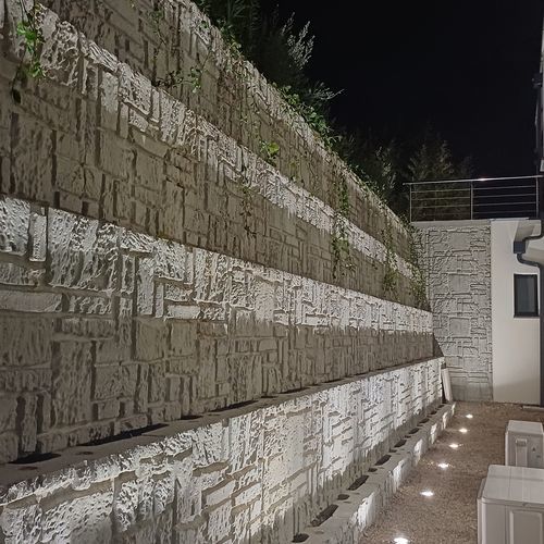 Muro di contenimento in cemento armato - BETOTITAN XL ® - BETOCONCEPT - a cassone / in suolo rinforzato / in terra armata