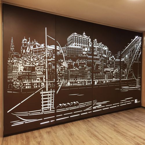 Pannello decorativo da parete - BPLAN - per interni / per muro / leggero