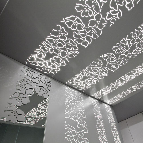 Pannello decorativo in metallo - BPLAN - per interni / da parete / per soffitto
