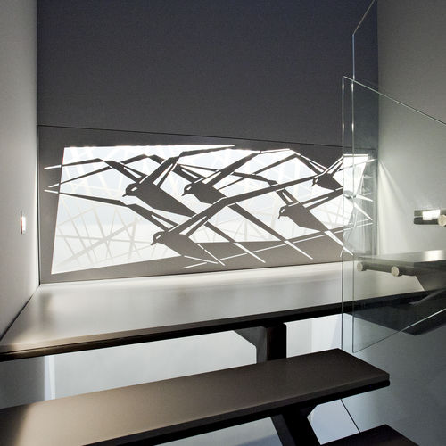 Pannello decorativo per finestra - BPLAN - in metallo
