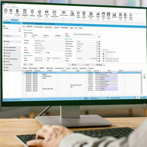 Software di gestione - EQ Flex - Compusoft, a Cyncly Company - di progettazione / di stima dei costi / per cucina