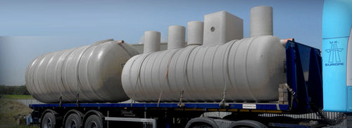 Serbatoio di stoccaggio per acque reflue - CESSPOOLS - CONDER ENVIRONMENTAL SOLUTIONS INNOV-EAU - interrato / in polietilene ad alta densità
