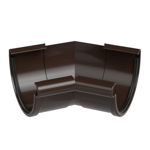 Grondaia in PVC - RE090-_-LW135 - GALECO - semitonda / d'angolo