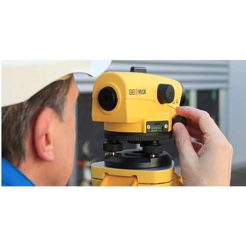 Livello automatico - ZAL300 - GEOMAX - laser / rinforzato / magnetico