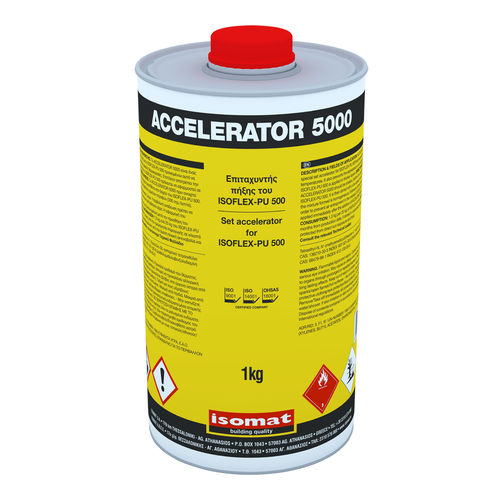 Additivo accelerante - ACCELERATOR 5000 - ISOMAT S.A. - per pavimento / per massetto / per fondazione