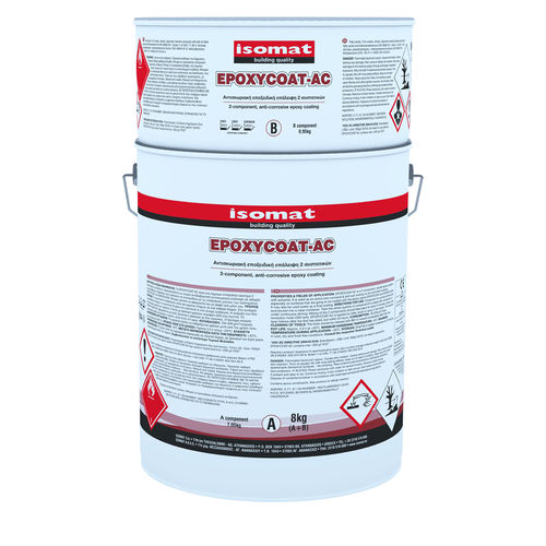 Primer per metallo - EPOXYCOAT-AC - ISOMAT S.A. - epossidico / indoor / per esterni