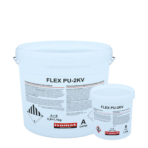 Mastice elastico - FLEX PU-2K - ISOMAT S.A. - a base di poliuretano / per impermeabilità / di protezione