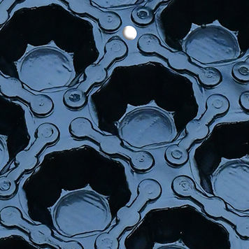 Membrana drenante escrescenza - TekDrain GGF 20/200 - ISTANBUL TEKNIK - in polietilene ad alta densità HDPE / di protezione / per tetto vegetale