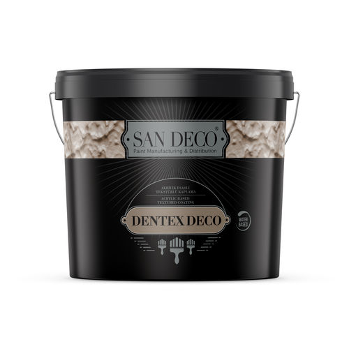 Intonaco decorativo - DENTEX DECO - SAN DECO - per esterni / per mattoni / per calcestruzzo