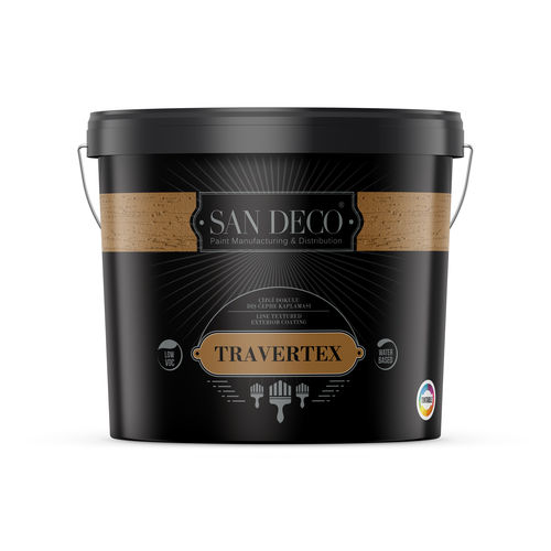 Intonaco decorativo - TRAVERTEX - SAN DECO - per esterni / per cartongesso / per calcestruzzo