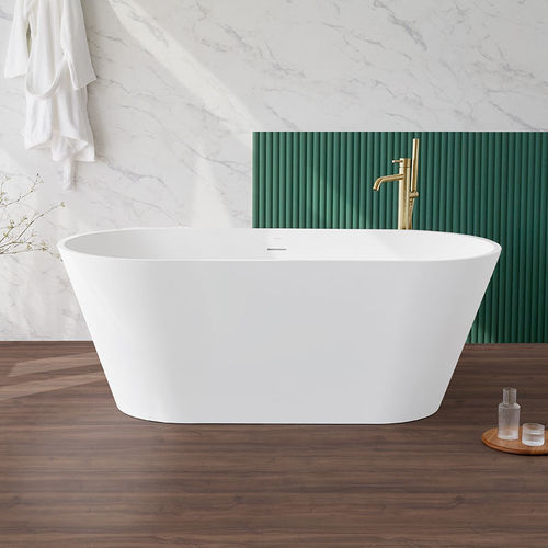Vasca da bagno da appoggio - MODERN - SANYCCES - ovale / per ambiente abitativo / in composito