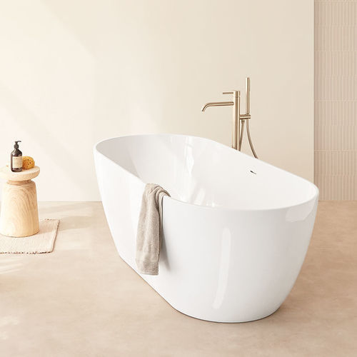 Vasca da bagno da appoggio - TRENTO - SANYCCES - ovale / per ambiente abitativo / in resina