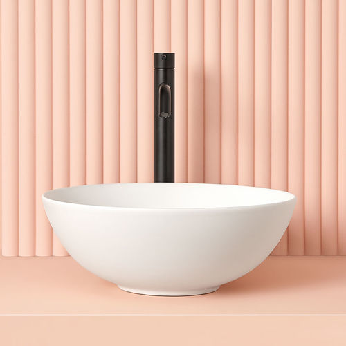Lavabo da appoggio - PADOVA - SANYCCES - in ceramica / personalizzabile / rotondo