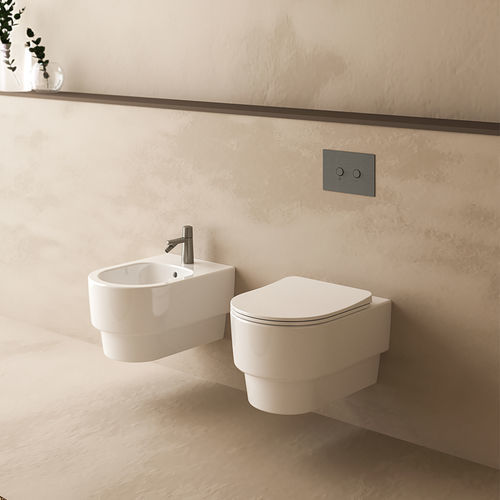 Bidet sospeso - FRANC - SANYCCES - in ceramica